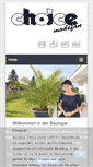Mobile Screenshot of choice-modefan.at